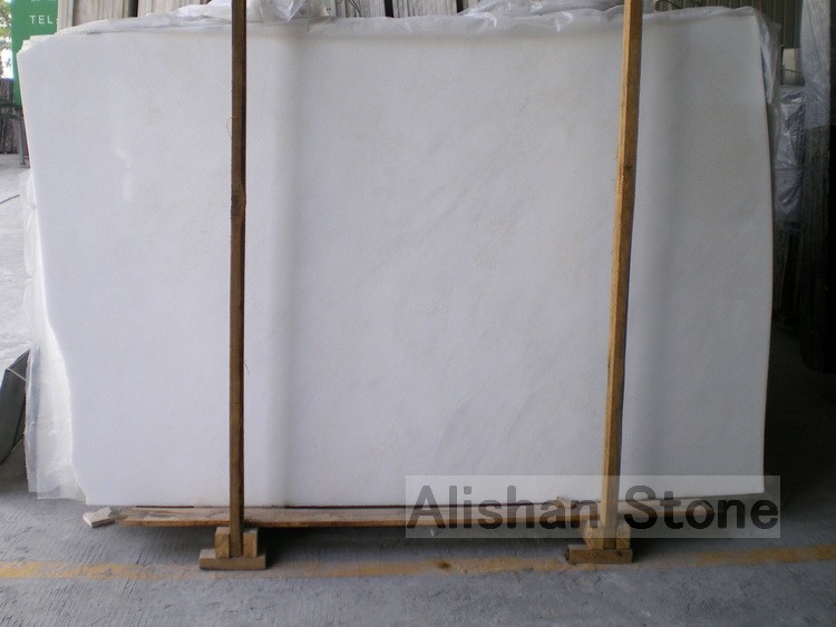 Rhino White marble slabs